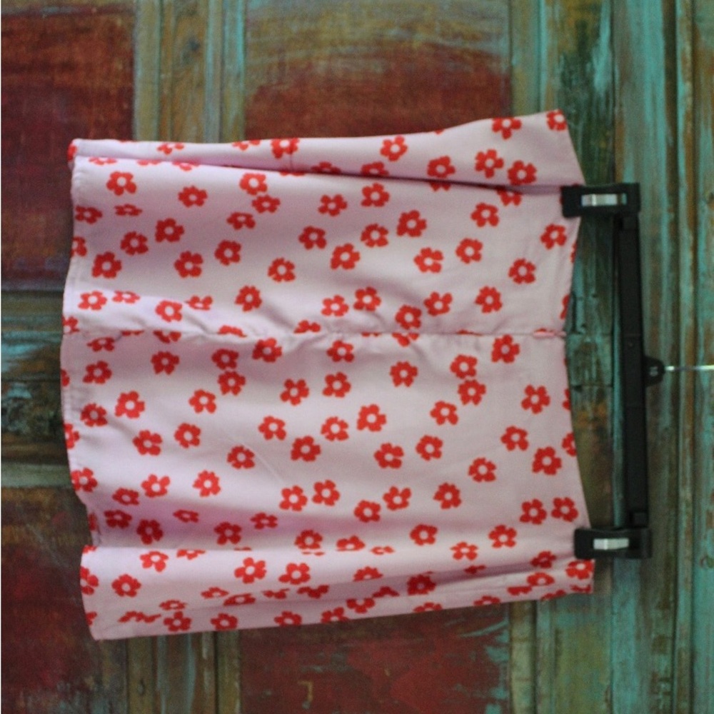 PRINCESS POLLY flower mini skirt